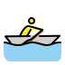 person rowing boat